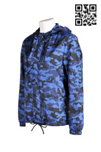 J462 Customize  camouflage blue coat  Wholesale fashion windbreakers  jacket supplier tactical uniform fire-resistant tactical uniform